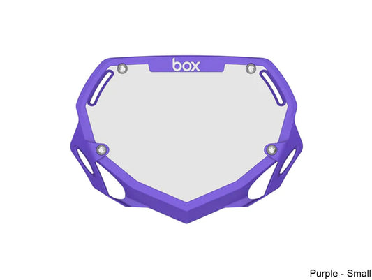 Box Two Number Plate Small