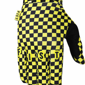 Fist Youth Yella Check Gloves