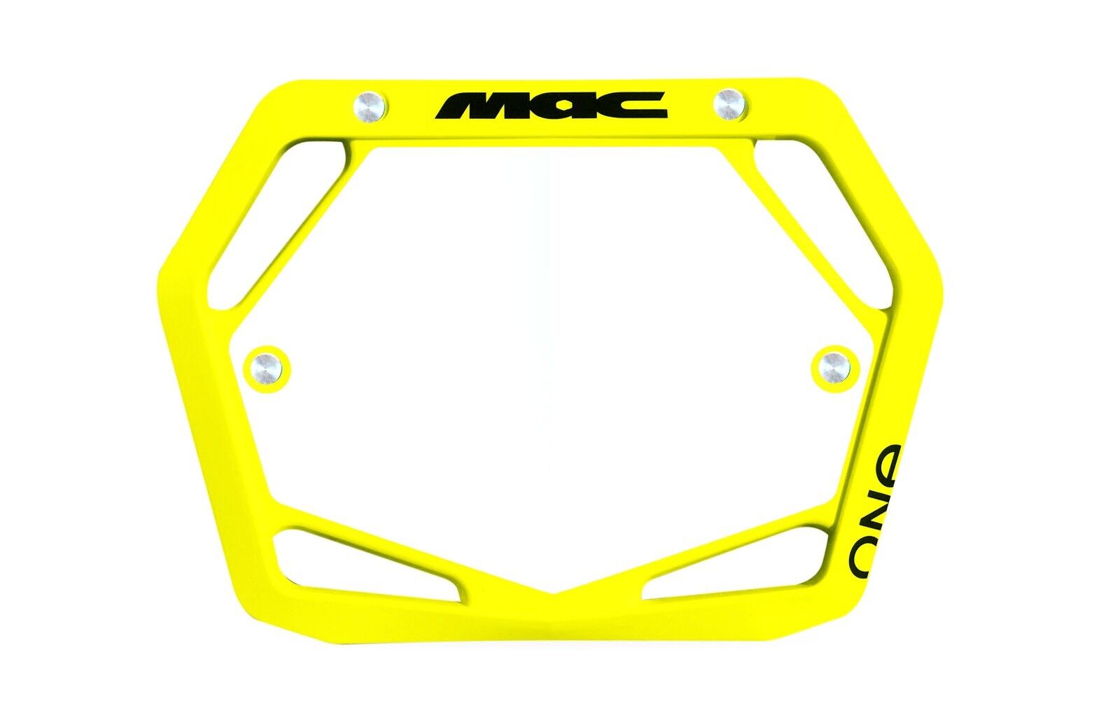 Mac One Number Plate Large