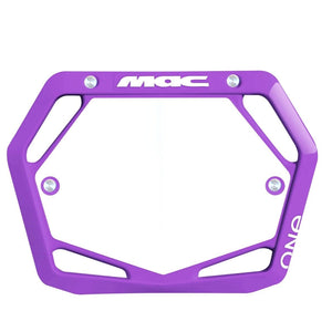 Mac One Number Plate Small