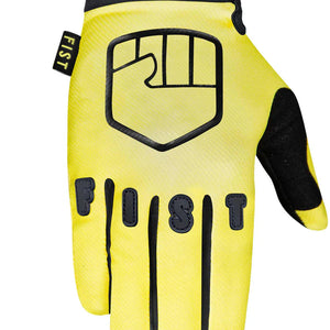Fist Lil Fists Black N Yellow Gloves
