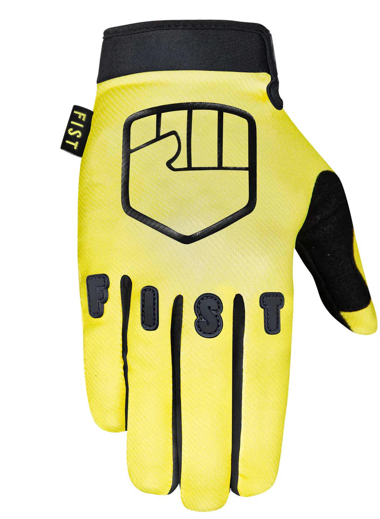 Fist Lil Fists Black N Yellow Gloves